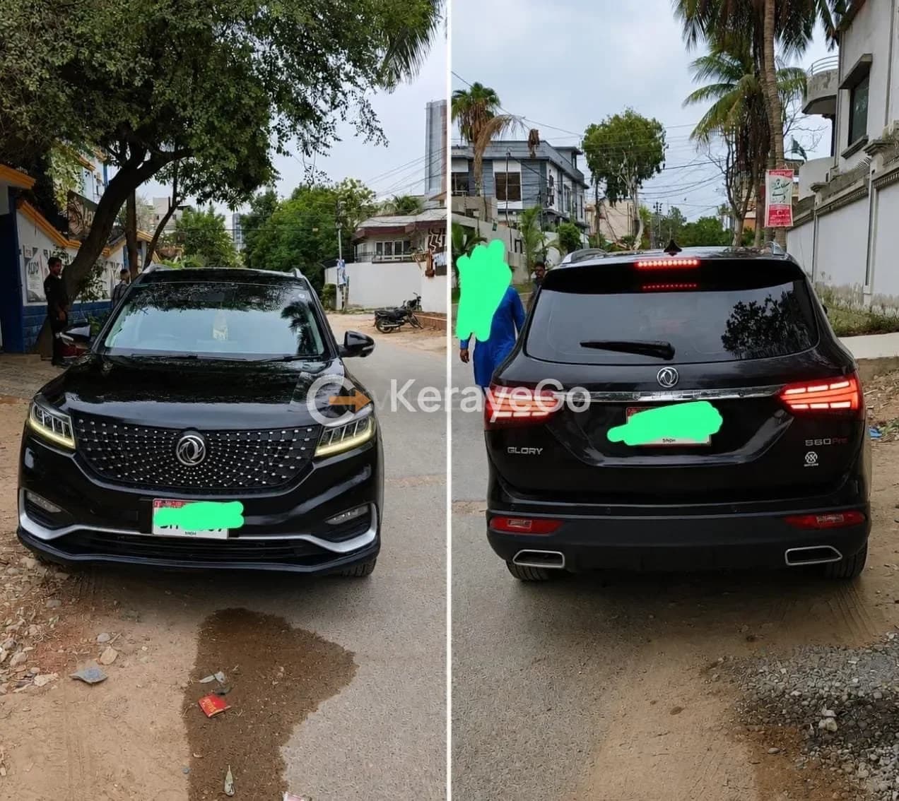 2024 DFSK Glory 580 Pro for rent in Lahore